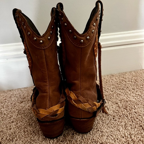 Liberty Black Leather boots - Picture 2 of 5